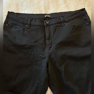 Black Lee Skinny Jeans